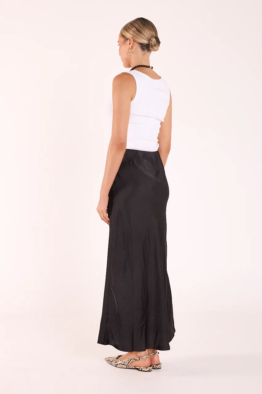 FEATHER + NOISE LENNON SKIRT - BLACK