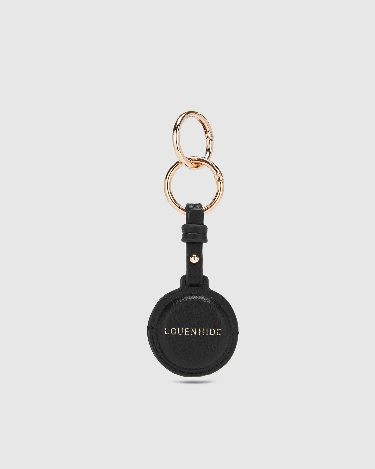 LOUENHIDE OPAL AIRTAG CASE - BLACK
