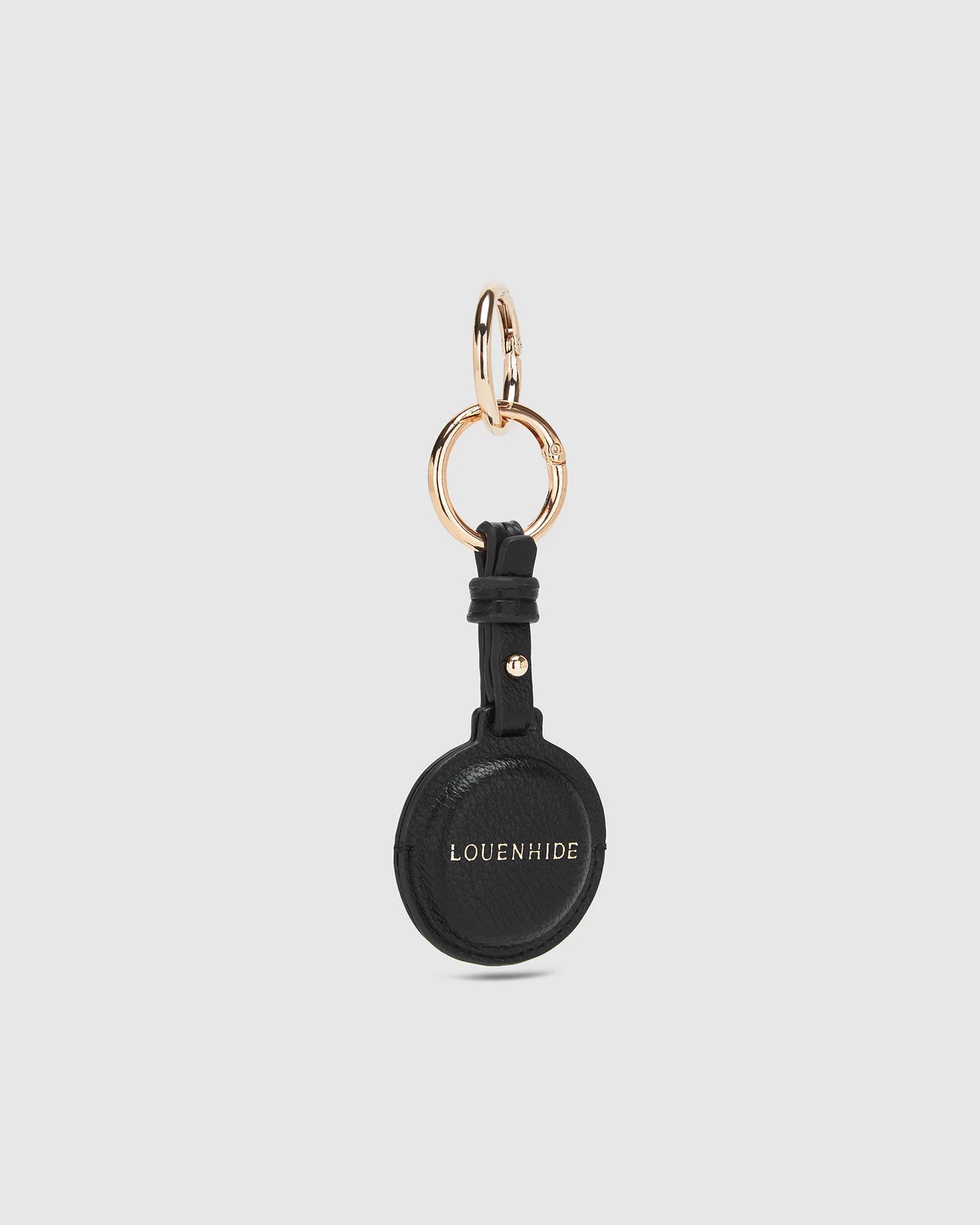 LOUENHIDE OPAL AIRTAG CASE - BLACK
