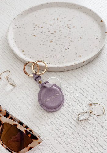 LOUENHIDE OPAL AIRTAG CASE - LILAC