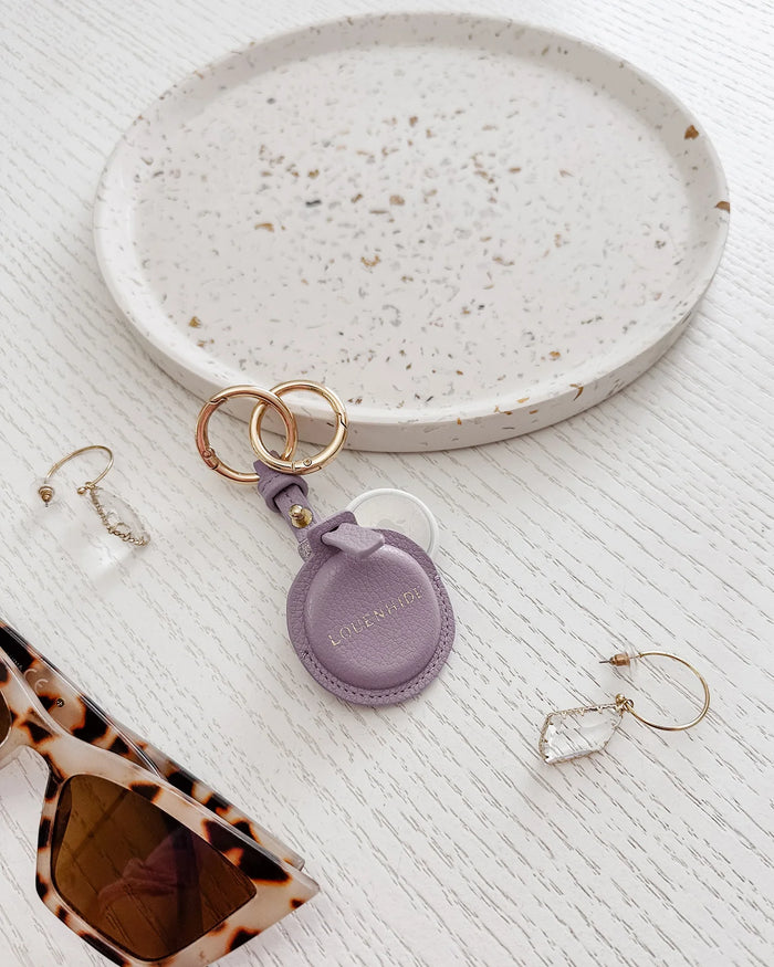 Load image into Gallery viewer, LOUENHIDE OPAL AIRTAG CASE - LILAC