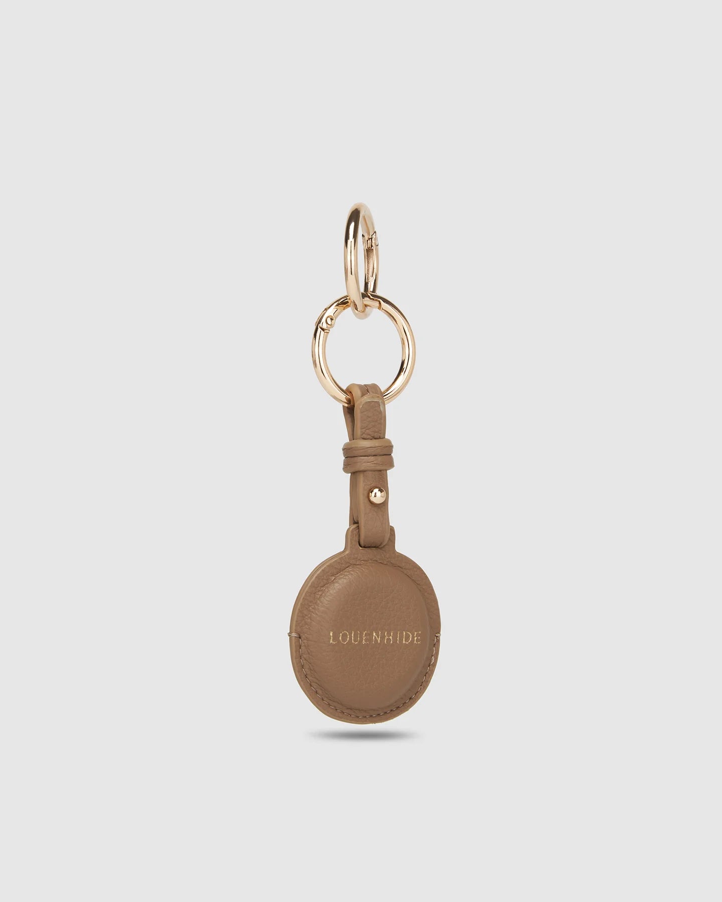 LOUENHIDE OPAL AIRTAG CASE - MOCHA