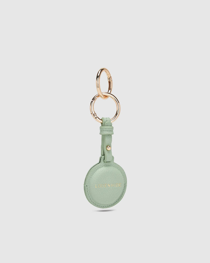 Load image into Gallery viewer, LOUENHIDE OPAL AIRTAG CASE - SAGE GREEN