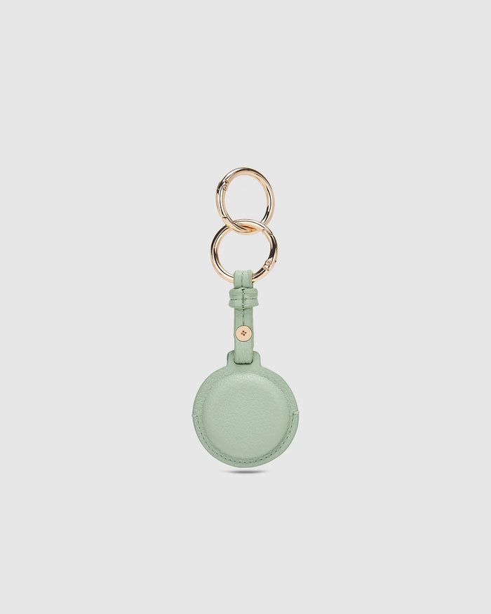 Load image into Gallery viewer, LOUENHIDE OPAL AIRTAG CASE - SAGE GREEN