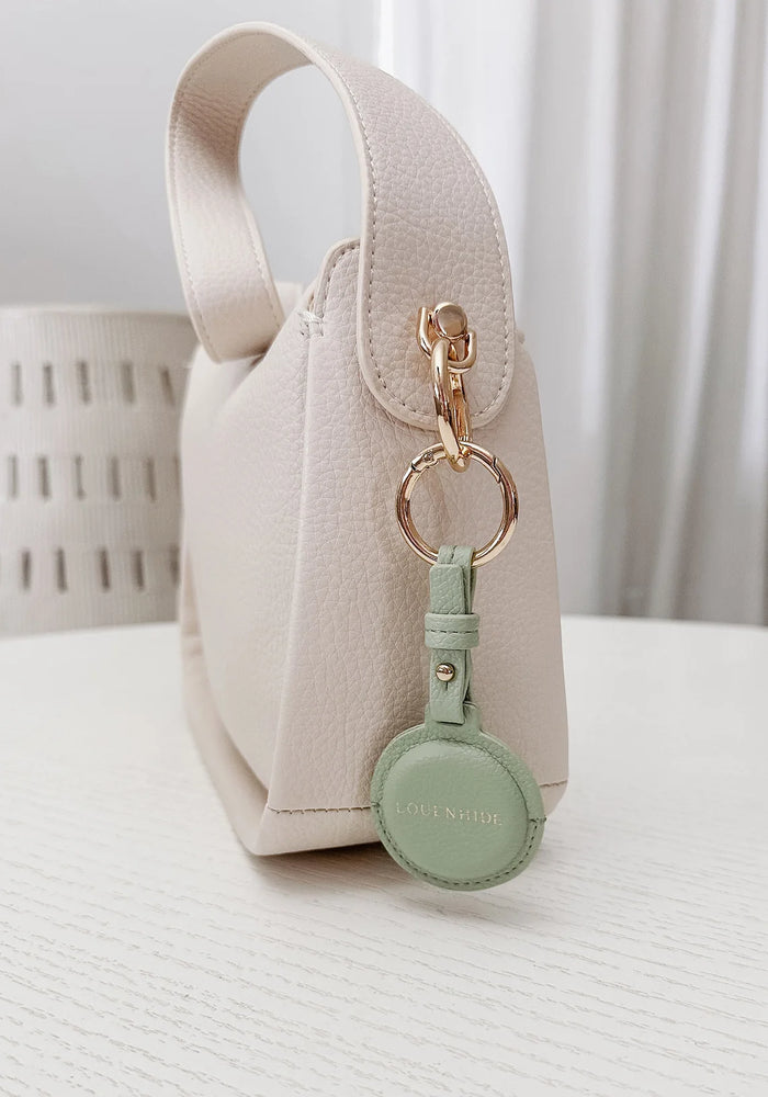 LOUENHIDE OPAL AIRTAG CASE - SAGE GREEN