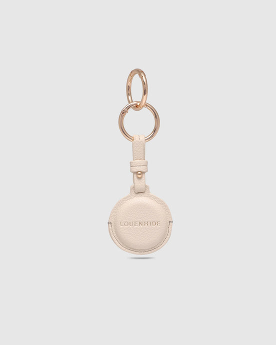 LOUENHIDE OPAL AIRTAG CASE - VANILLA