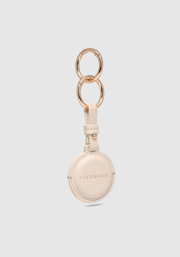 LOUENHIDE OPAL AIRTAG CASE - VANILLA