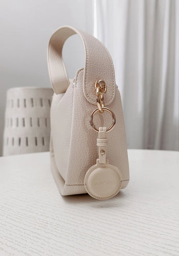 LOUENHIDE OPAL AIRTAG CASE - VANILLA