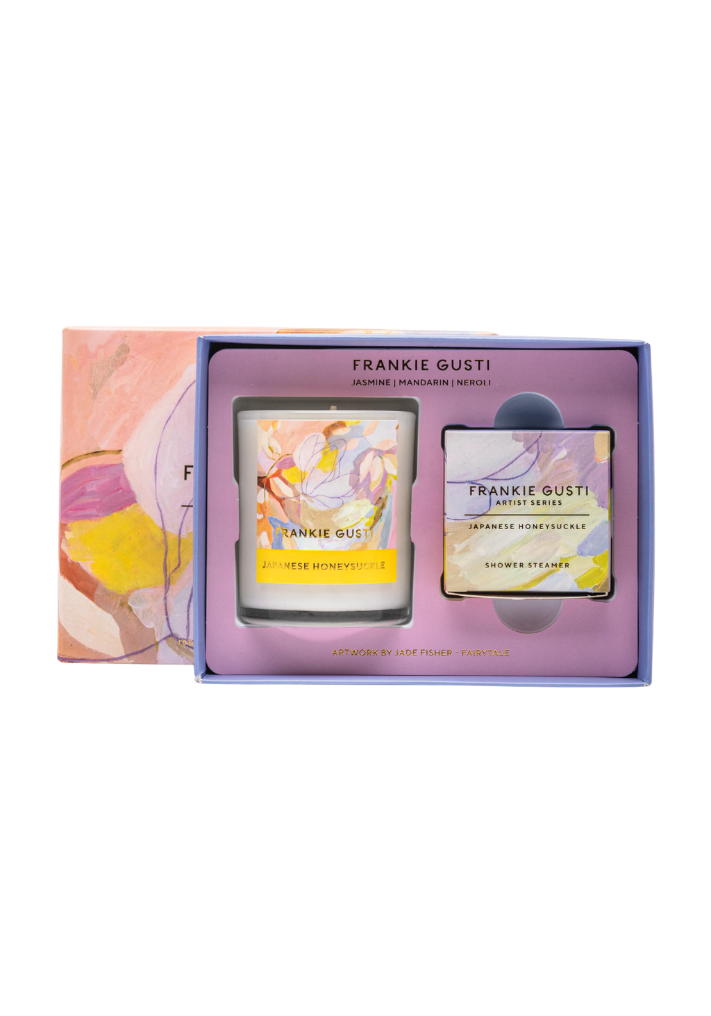 FRANKIE GUSTI CANDLE + STEAMER DUO  - JAPANESE HONEYSUCKLE