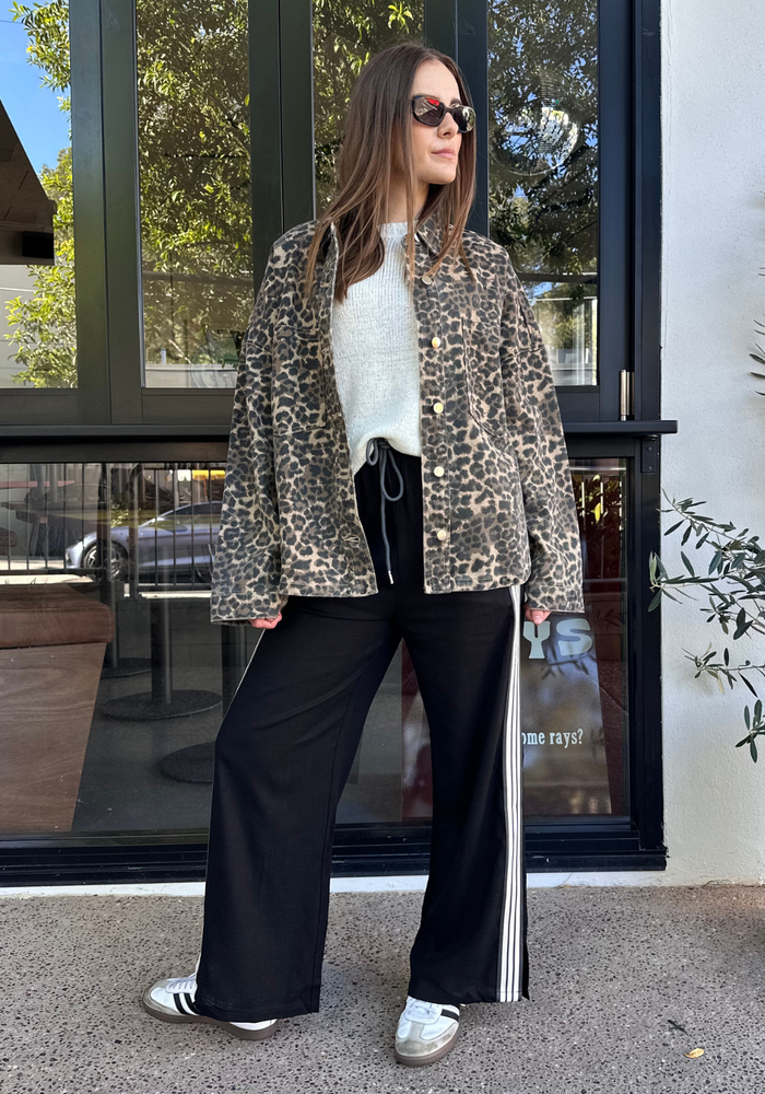 IVY RELAXED PANT - BLACK