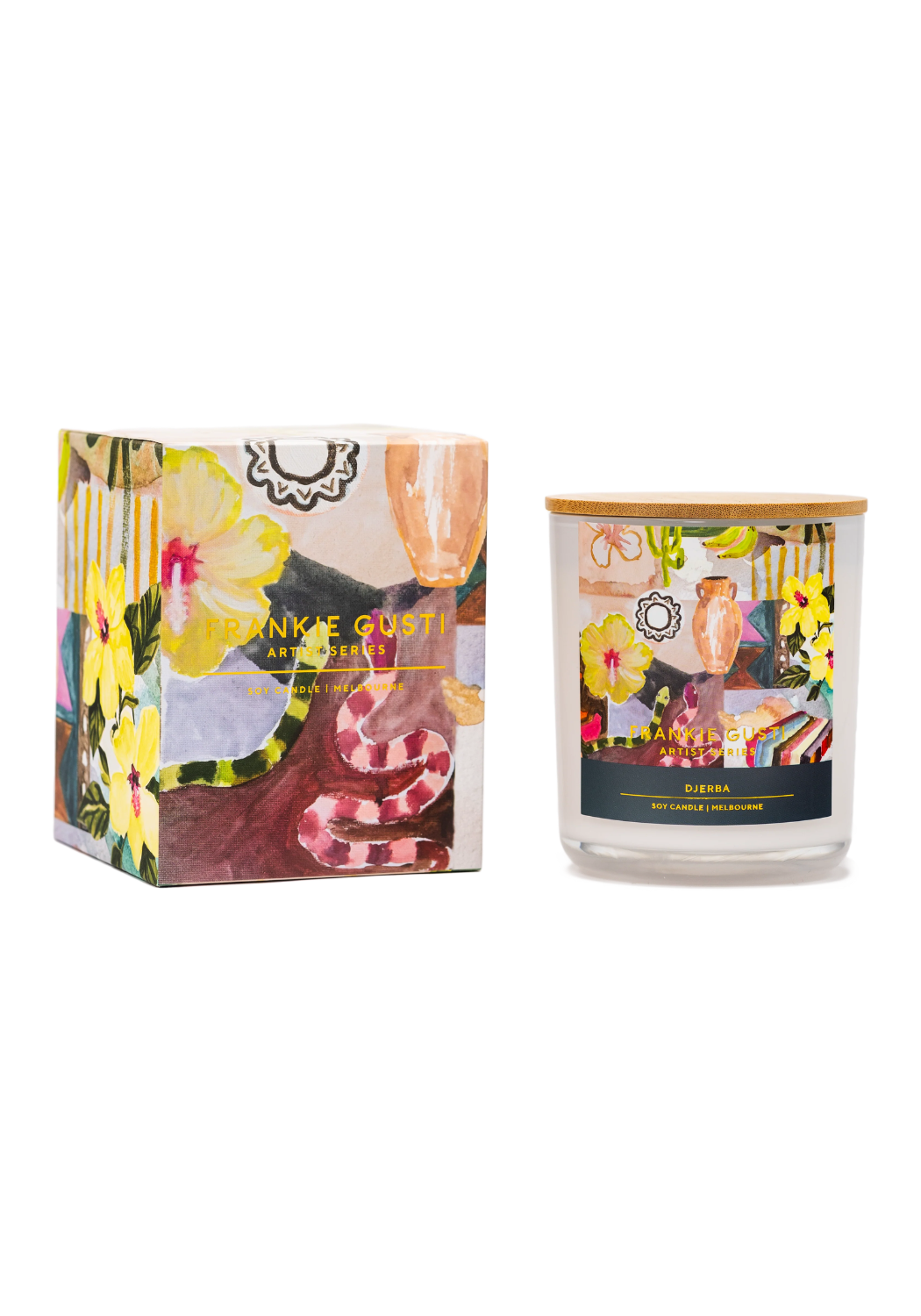 FRANKIE GUSTI DJERBA CANDLE -ANNIE EVERINGHAM