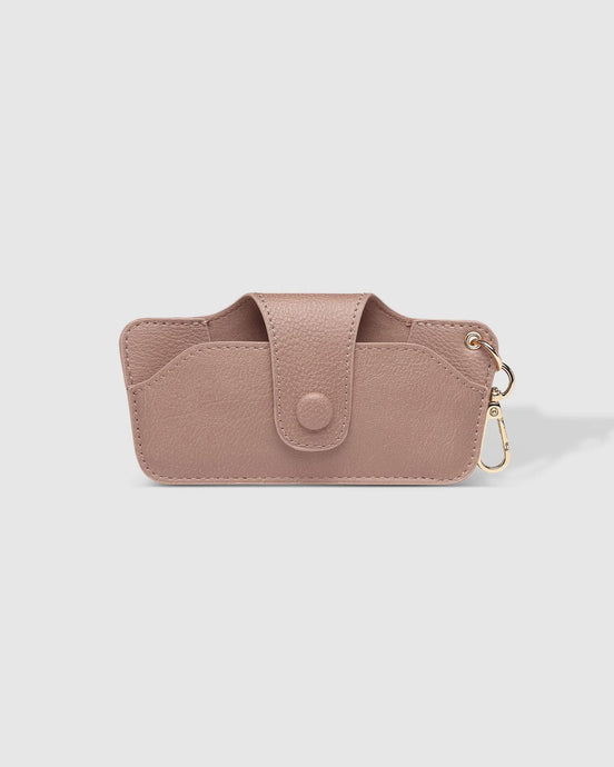 LOUENHIDE SKITTLE SUNGLASS CASE - BLUSH