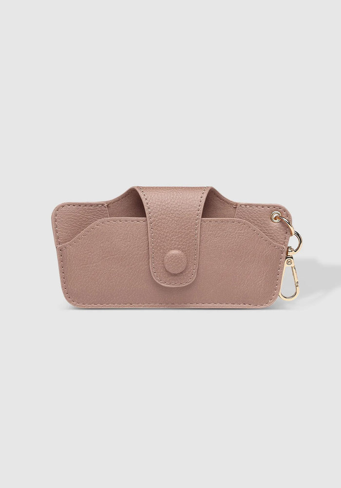 LOUENHIDE SKITTLE SUNGLASS CASE - BLUSH