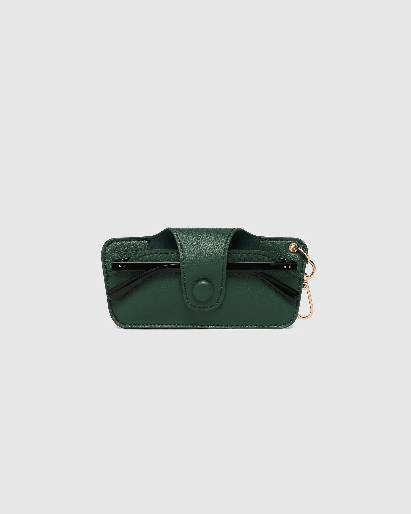 LOUENHIDE SKITTLE SUNGLASS CASE - FOREST GREEN