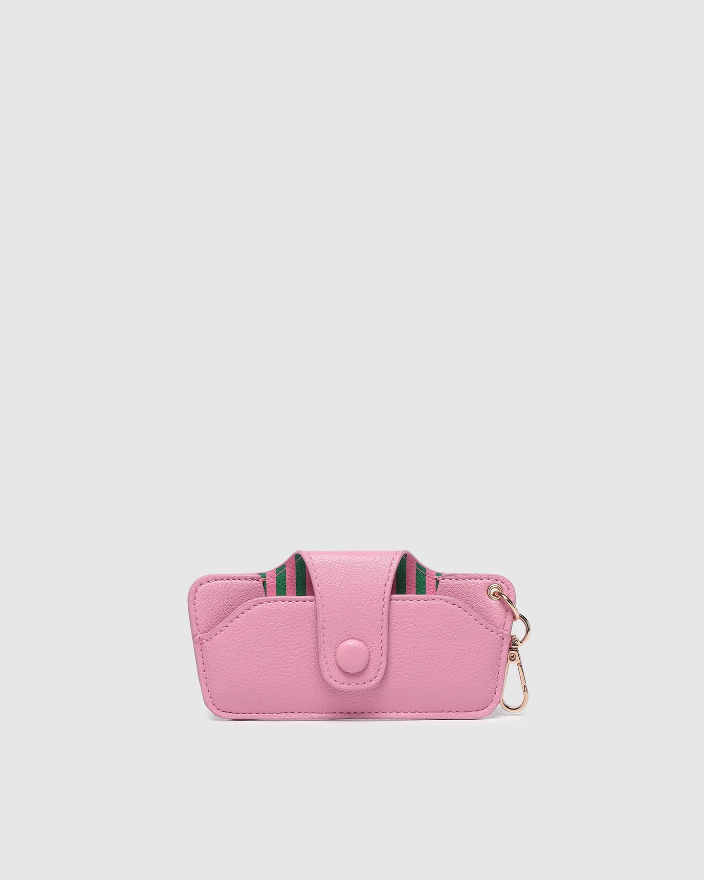 LOUENHIDE SKITTLE SUNGLASS CASE - BUBBLEGUM/GREEN STRIPE