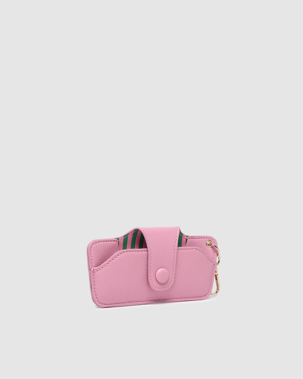 LOUENHIDE SKITTLE SUNGLASS CASE - BUBBLEGUM/GREEN STRIPE
