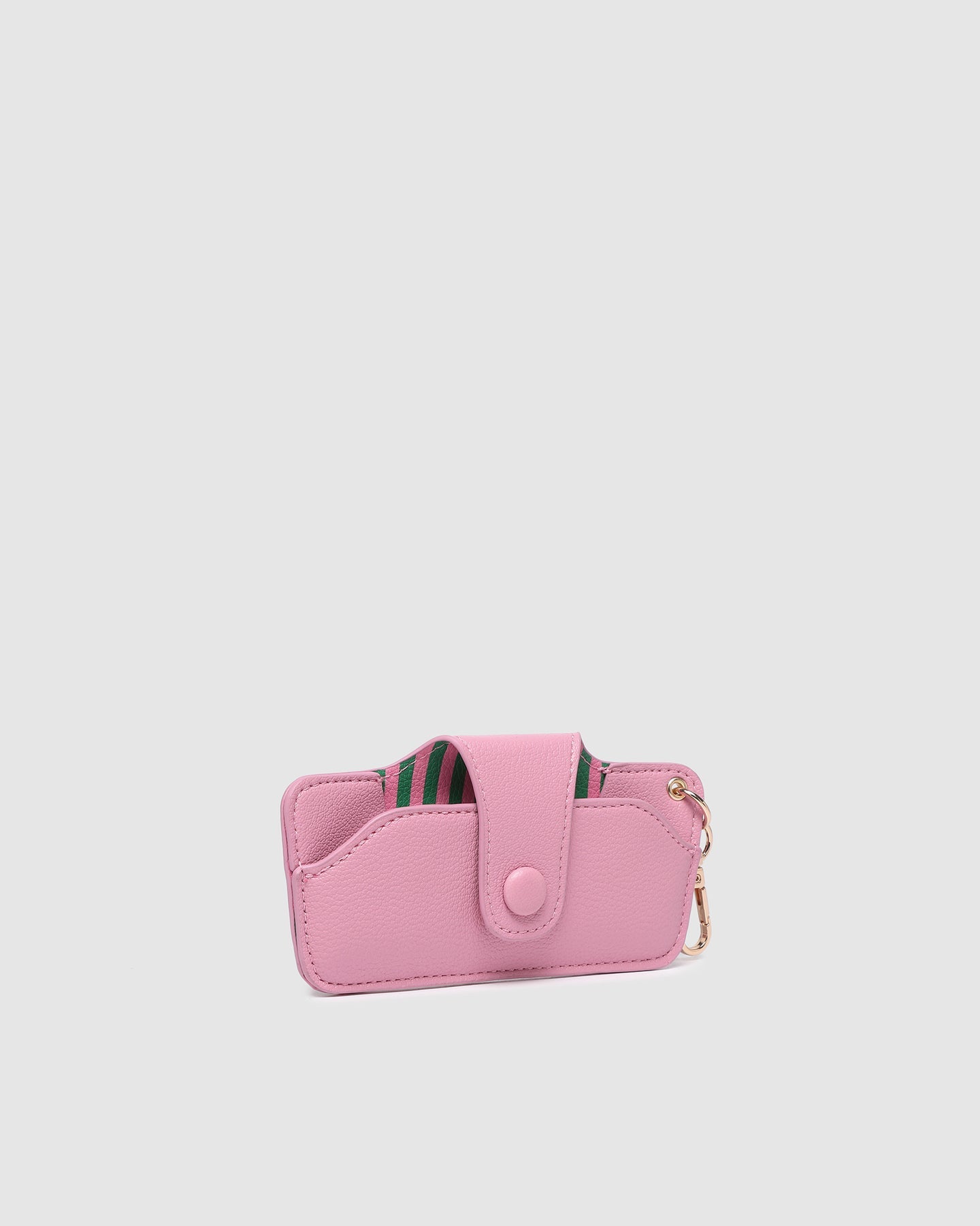LOUENHIDE SKITTLE SUNGLASS CASE - BUBBLEGUM/GREEN STRIPE