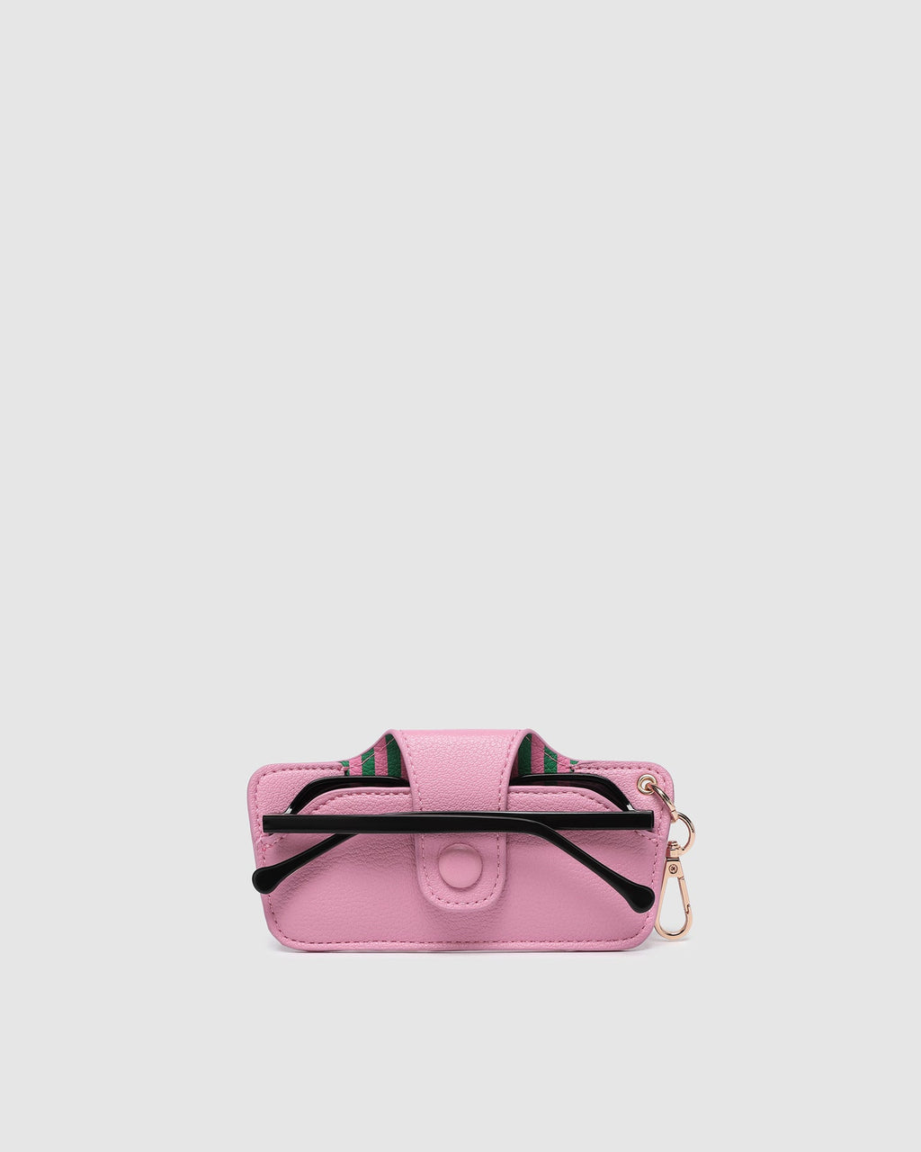 LOUENHIDE SKITTLE SUNGLASS CASE - BUBBLEGUM/GREEN STRIPE