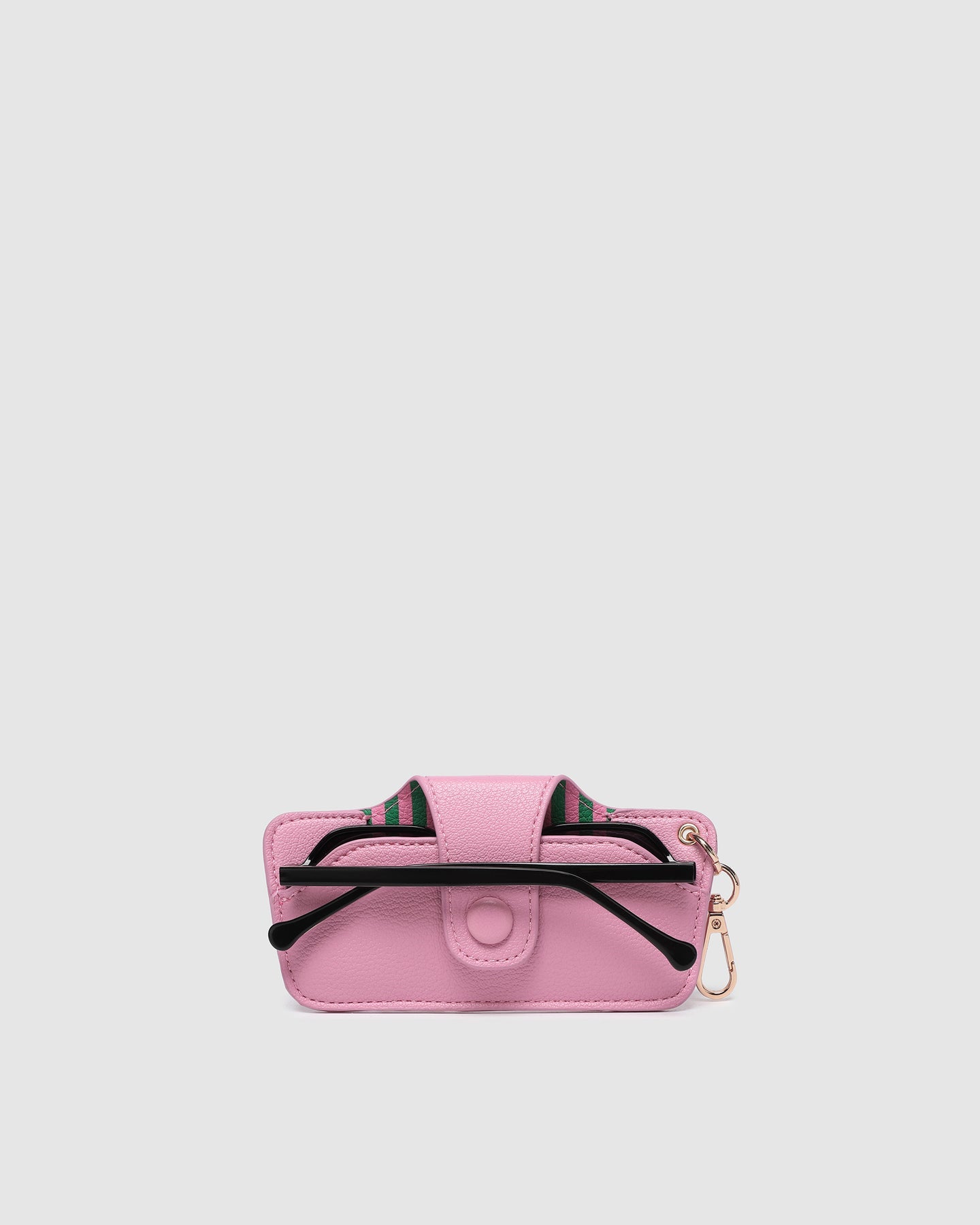 LOUENHIDE SKITTLE SUNGLASS CASE - BUBBLEGUM/GREEN STRIPE