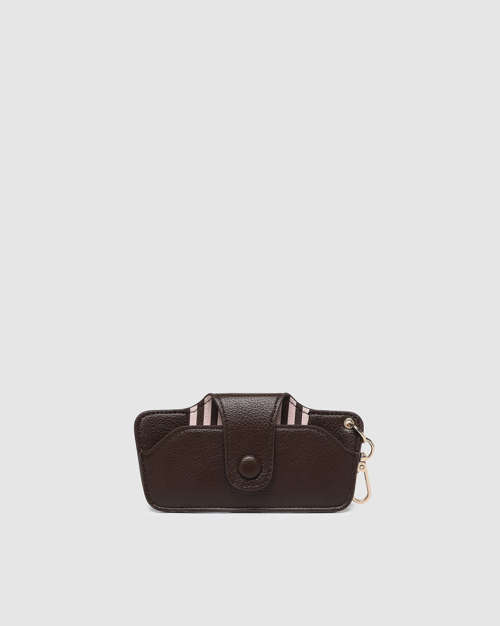 LOUENHIDE SKITTLE SUNGLASS CASE - PINK/CHOCOLATE