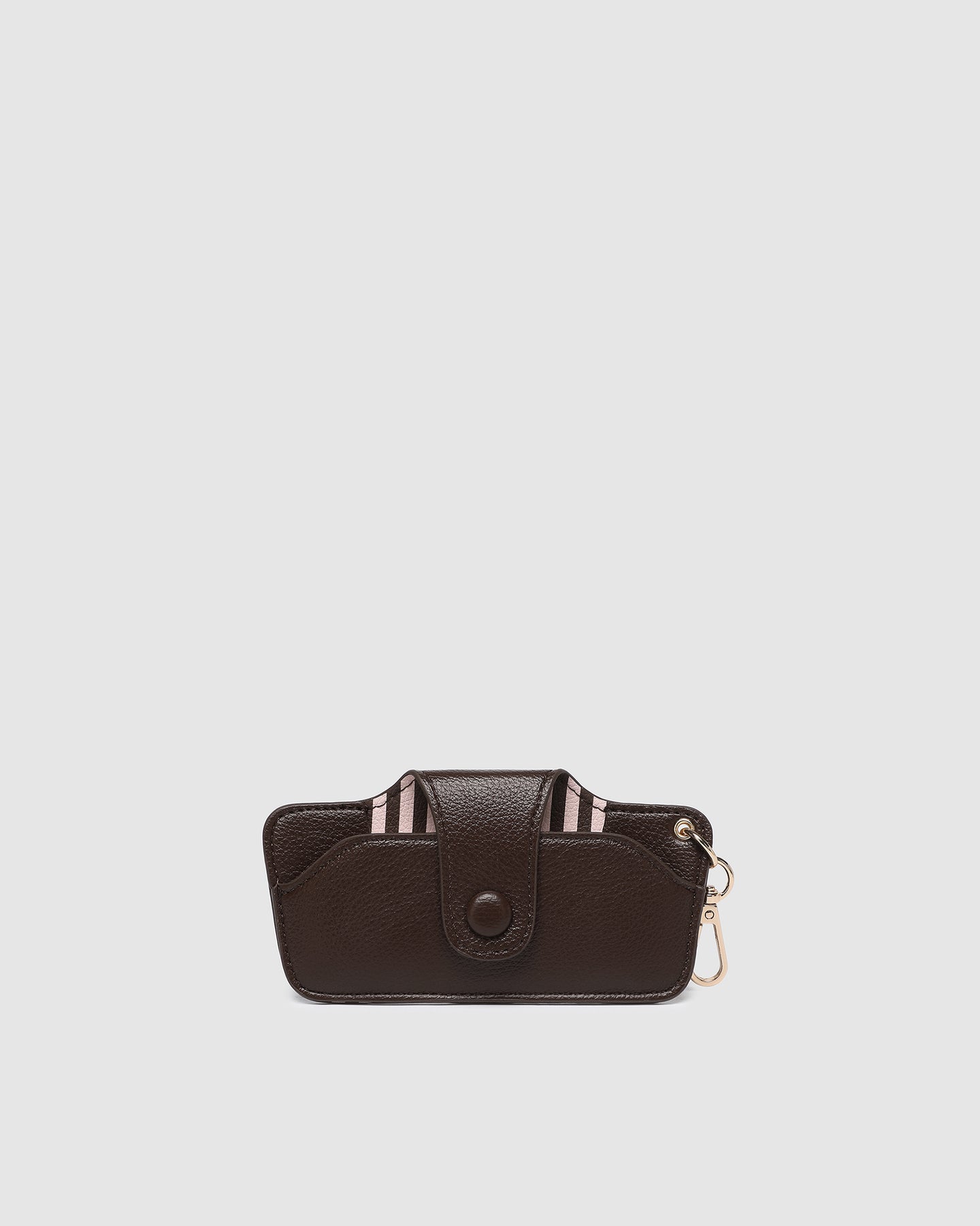 LOUENHIDE SKITTLE SUNGLASS CASE - PINK/CHOCOLATE