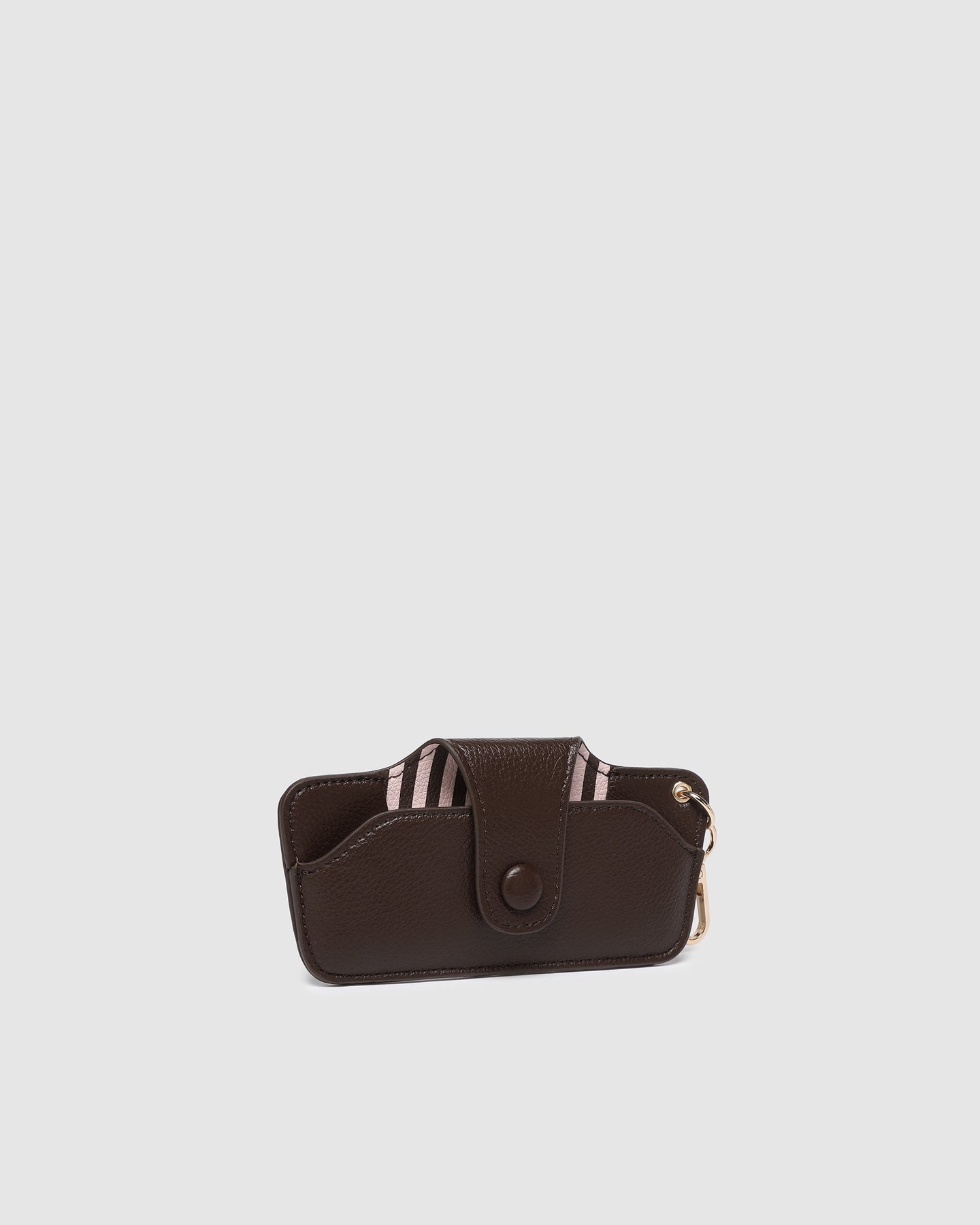 LOUENHIDE SKITTLE SUNGLASS CASE - PINK/CHOCOLATE