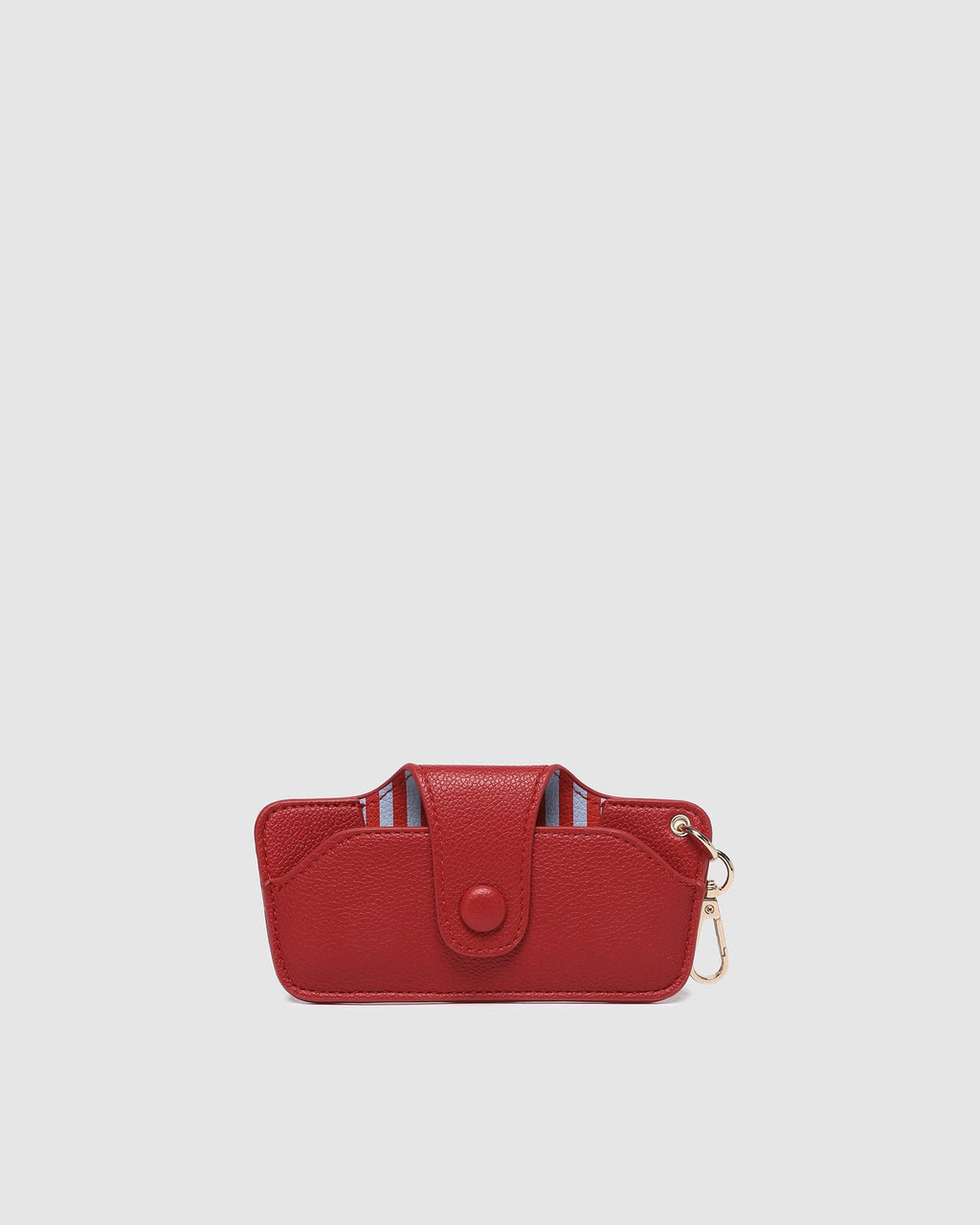 LOUENHIDE SKITTLE SUNGLASS CASE - RED/SKY BLUE