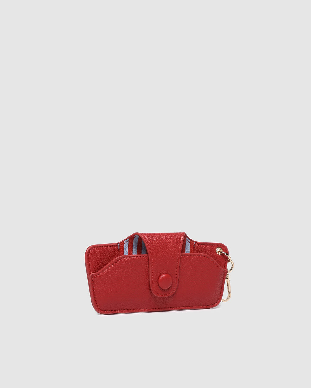 LOUENHIDE SKITTLE SUNGLASS CASE - RED/SKY BLUE