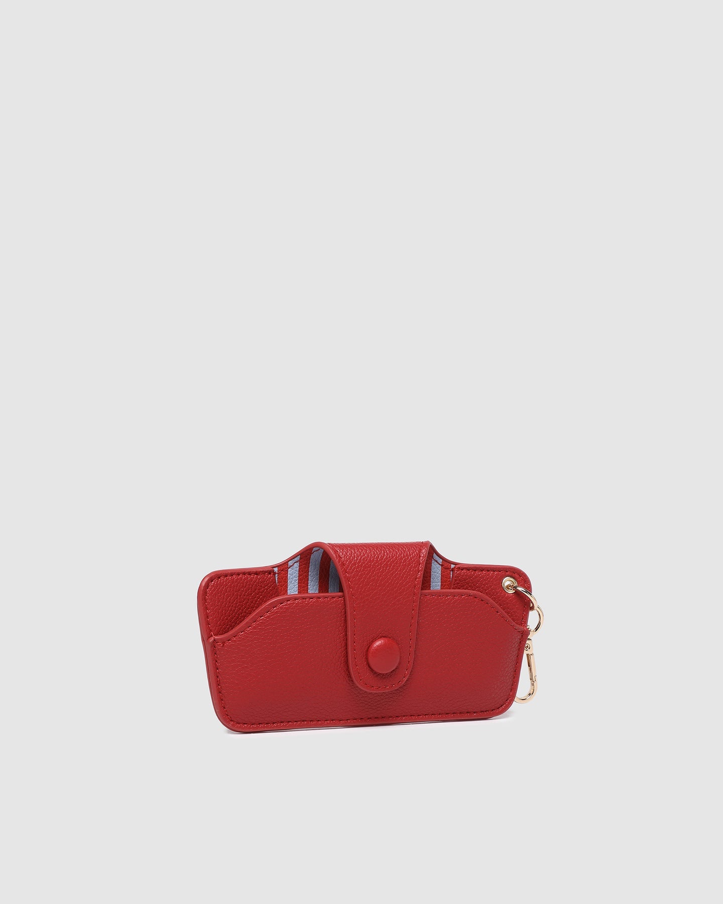 LOUENHIDE SKITTLE SUNGLASS CASE - RED/SKY BLUE