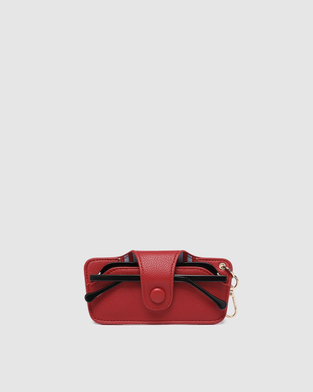 LOUENHIDE SKITTLE SUNGLASS CASE - RED/SKY BLUE