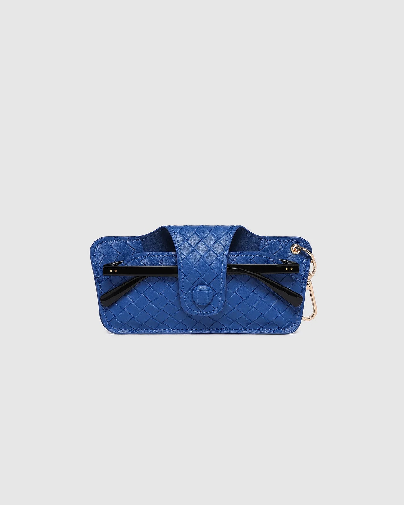 LOUENHIDE SKITTLE SUNGLASS CASE - WOVEN OCEAN BLUE