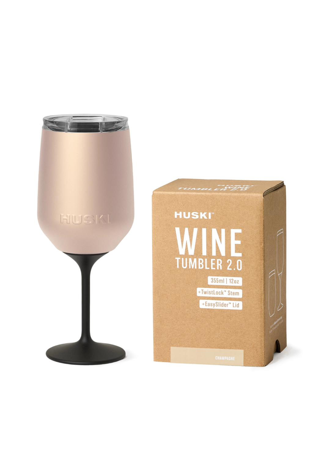 HUSKI WINE TUMBLER 2.0 - CHAMPAGNE