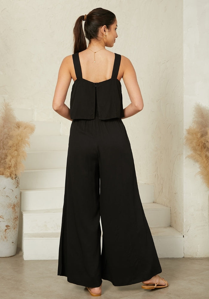 Load image into Gallery viewer, MERA JUMPSUIT - BLACK
