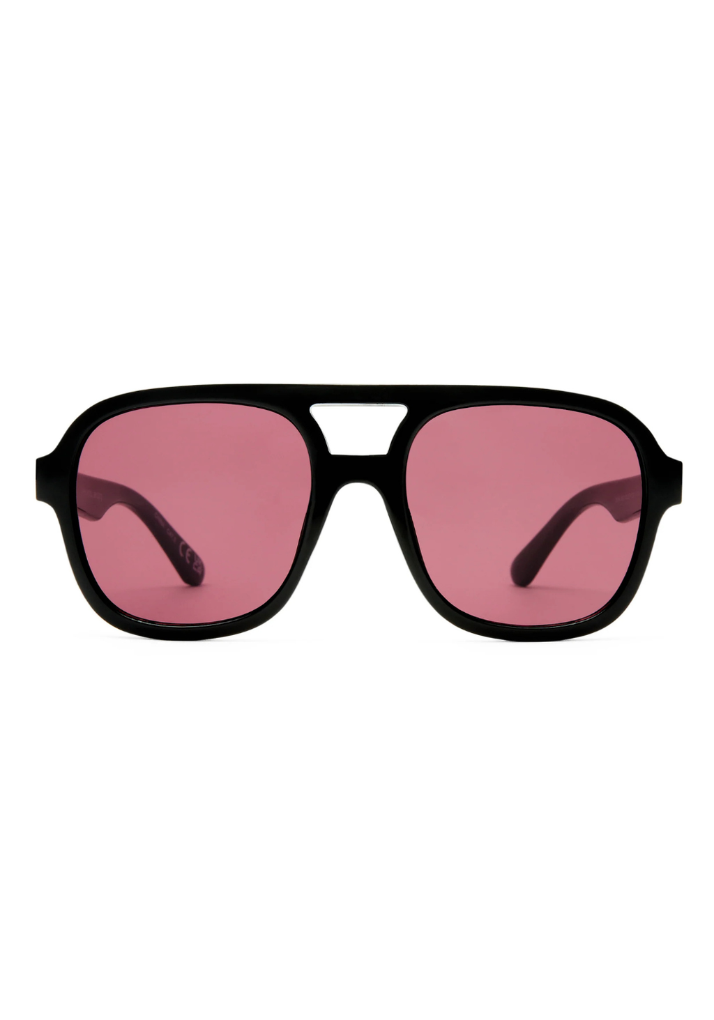 AIRE WIRLPOOL SUNGLASSES - BLACK/RUST TINT