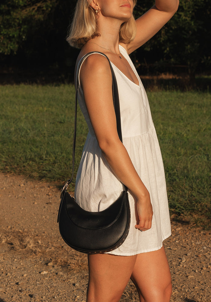 LOUENHIDE LANE CROSSBODY BAG - BLACK