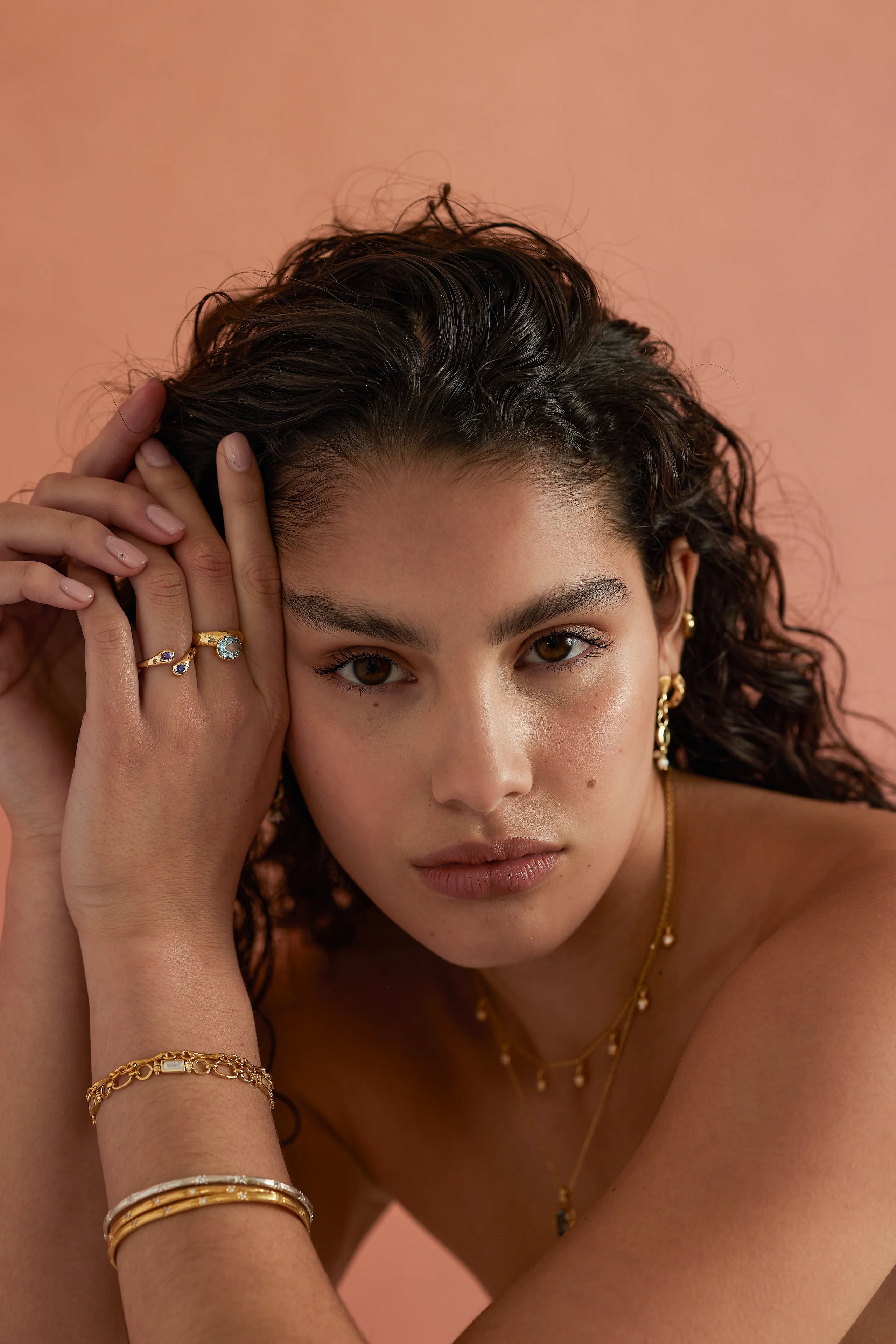 TONI MAY ODESSA RING - GOLD