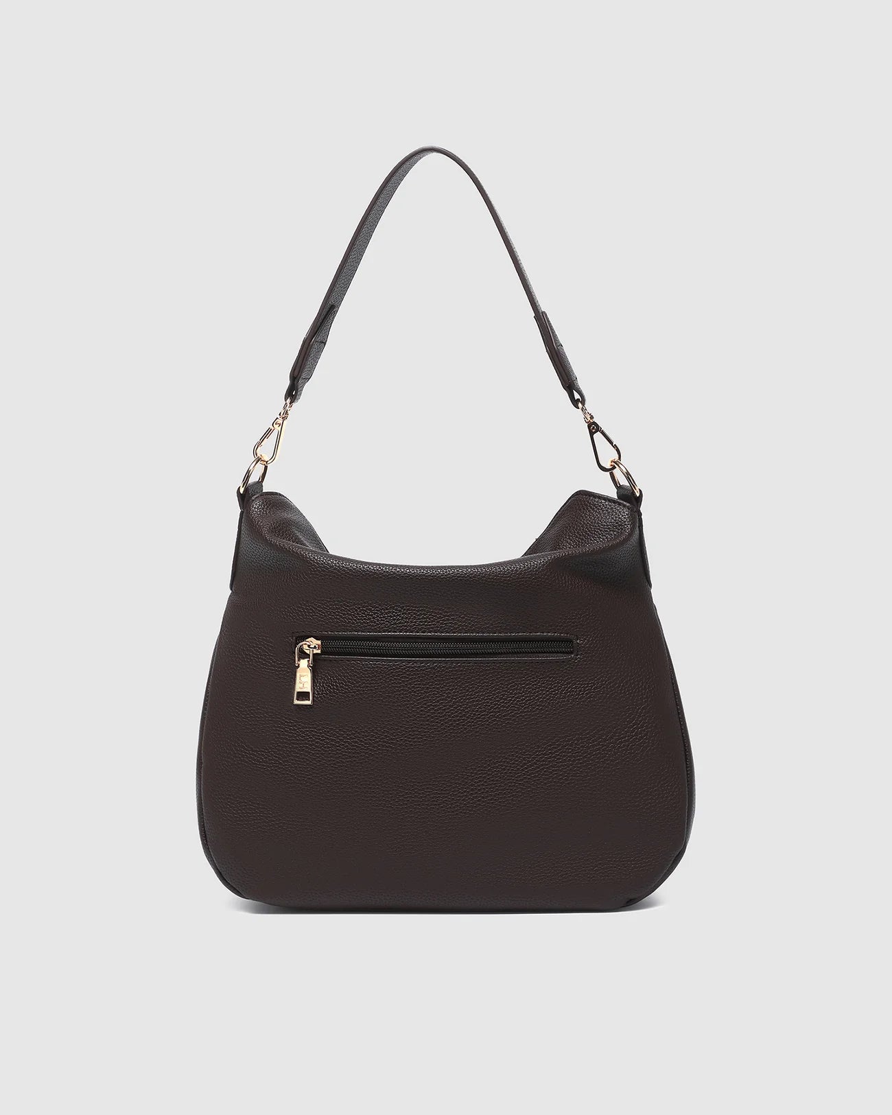 LOUENHIDE NADIA SHOULDER BAG - CHOCOLATE