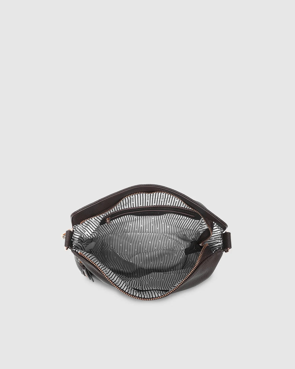 LOUENHIDE NADIA SHOULDER BAG - CHOCOLATE