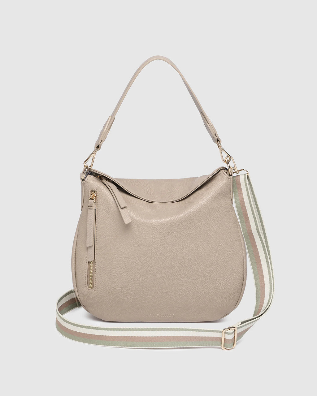 LOUENHIDE NADIA SHOULDER BAG - MALT