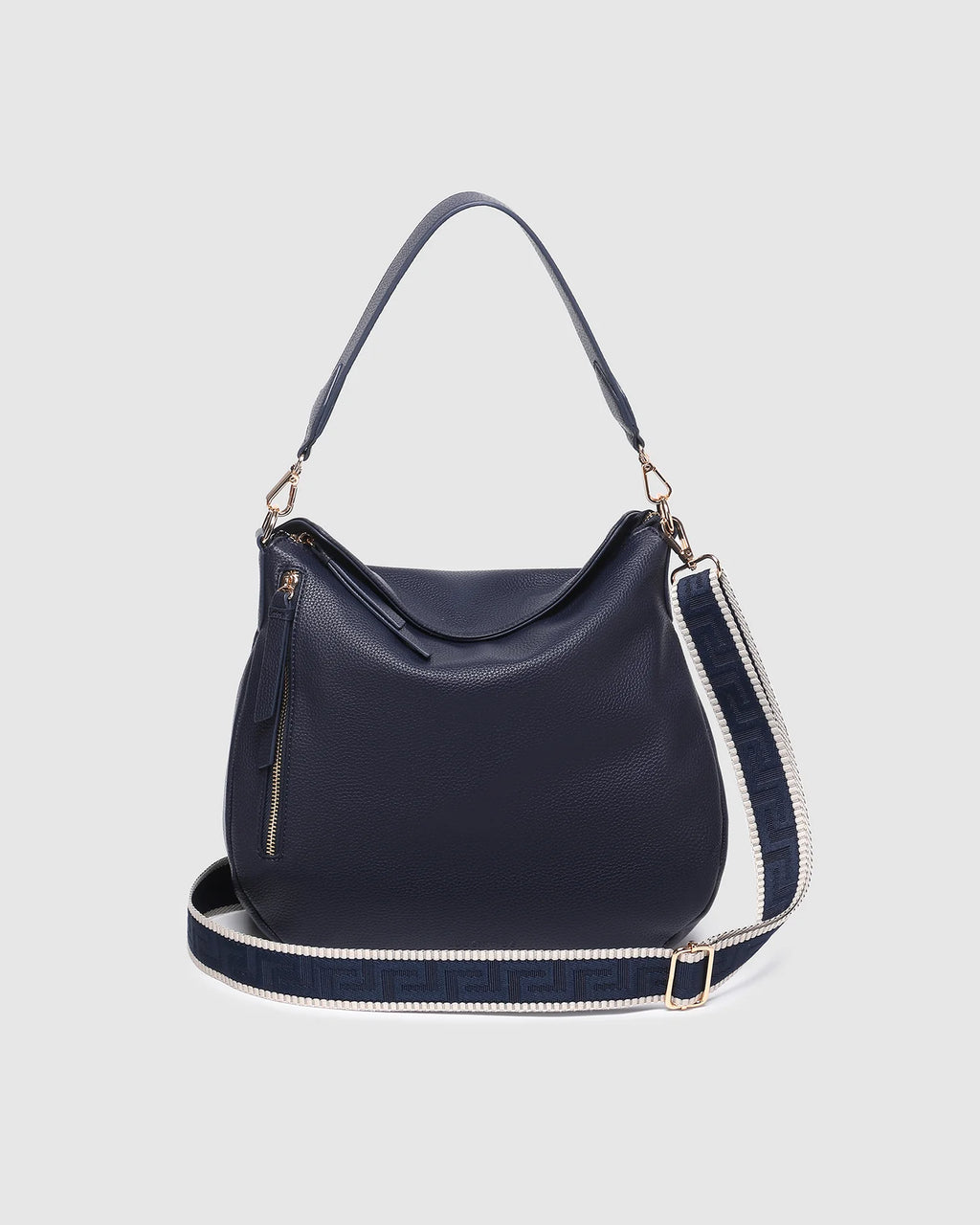 LOUENHIDE NADIA SHOULDER BAG - NAVY