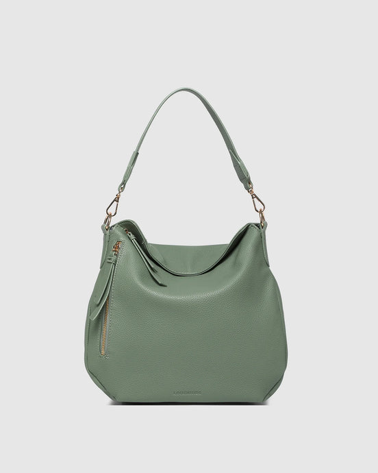 LOUENHIDE NADIA SHOULDER BAG - SAGE GREEN