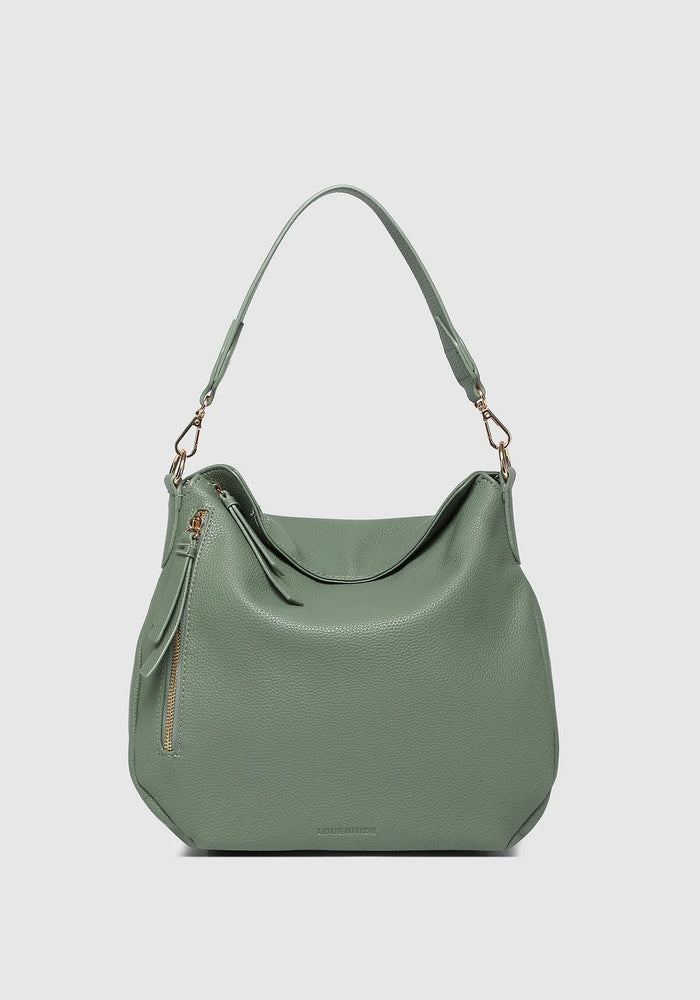 LOUENHIDE NADIA SHOULDER BAG - SAGE GREEN