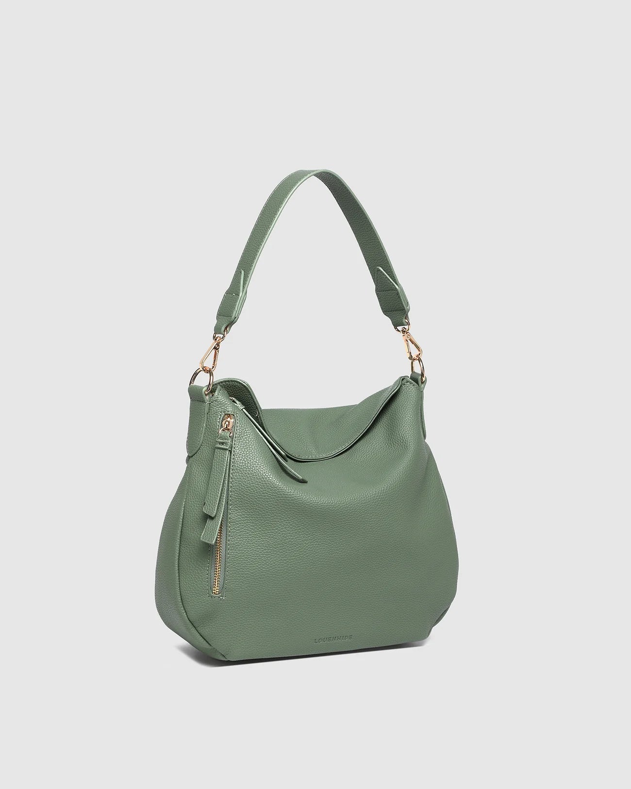 LOUENHIDE NADIA SHOULDER BAG - SAGE GREEN