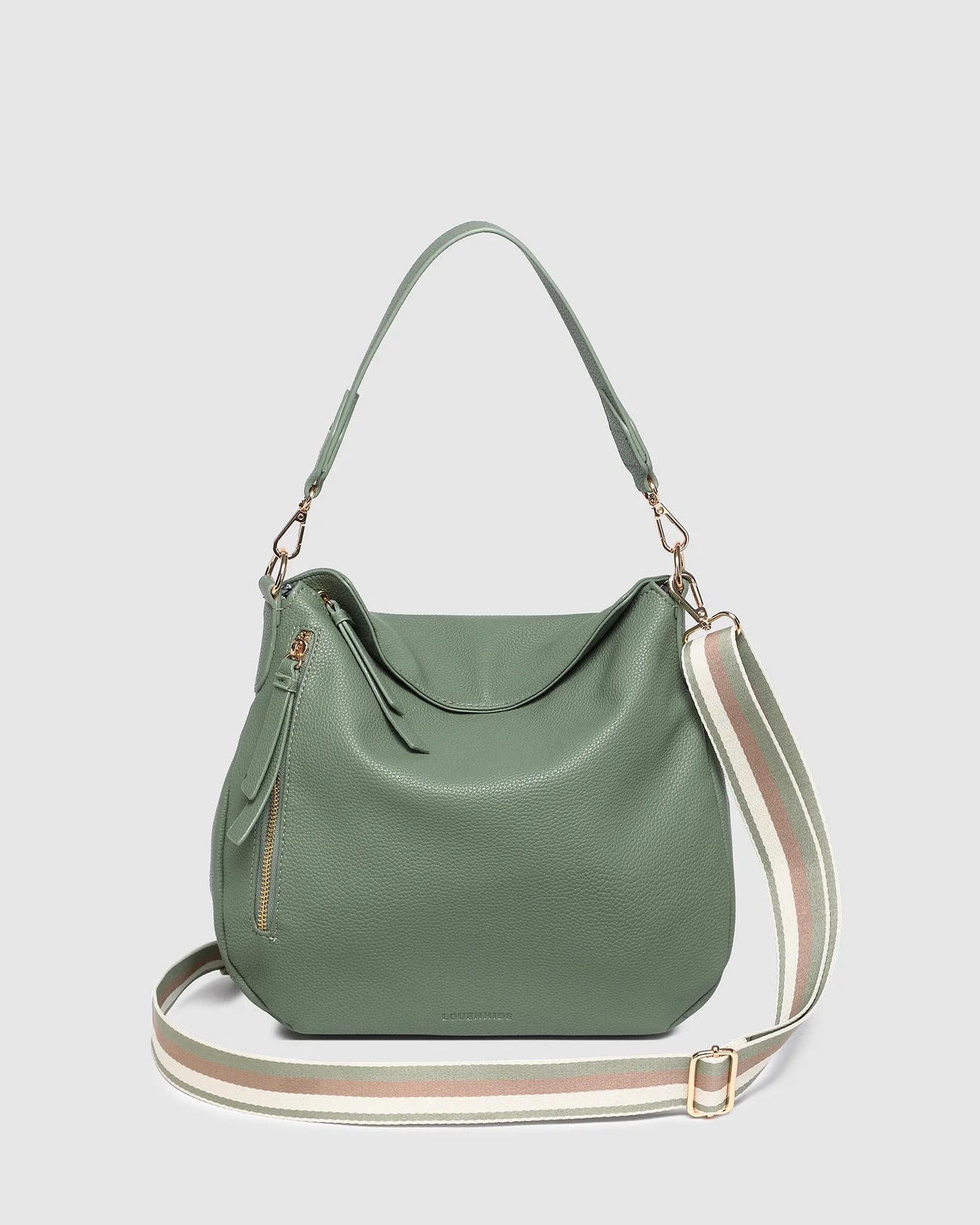 LOUENHIDE NADIA SHOULDER BAG - SAGE GREEN