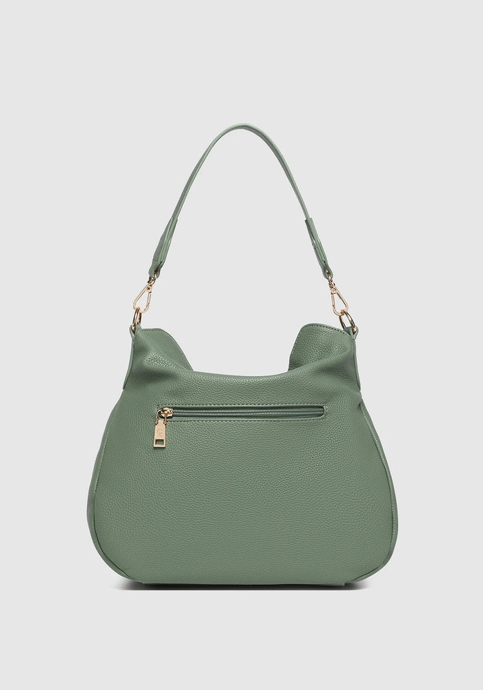 LOUENHIDE NADIA SHOULDER BAG - SAGE GREEN