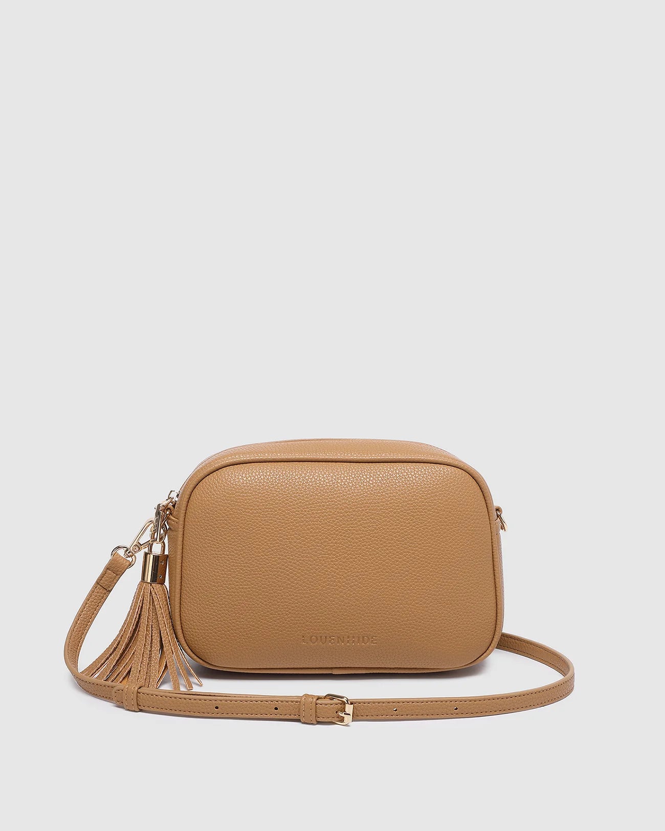 LOUENHIDE JACINTA GIA CROSSBODY BAG - CAMEL