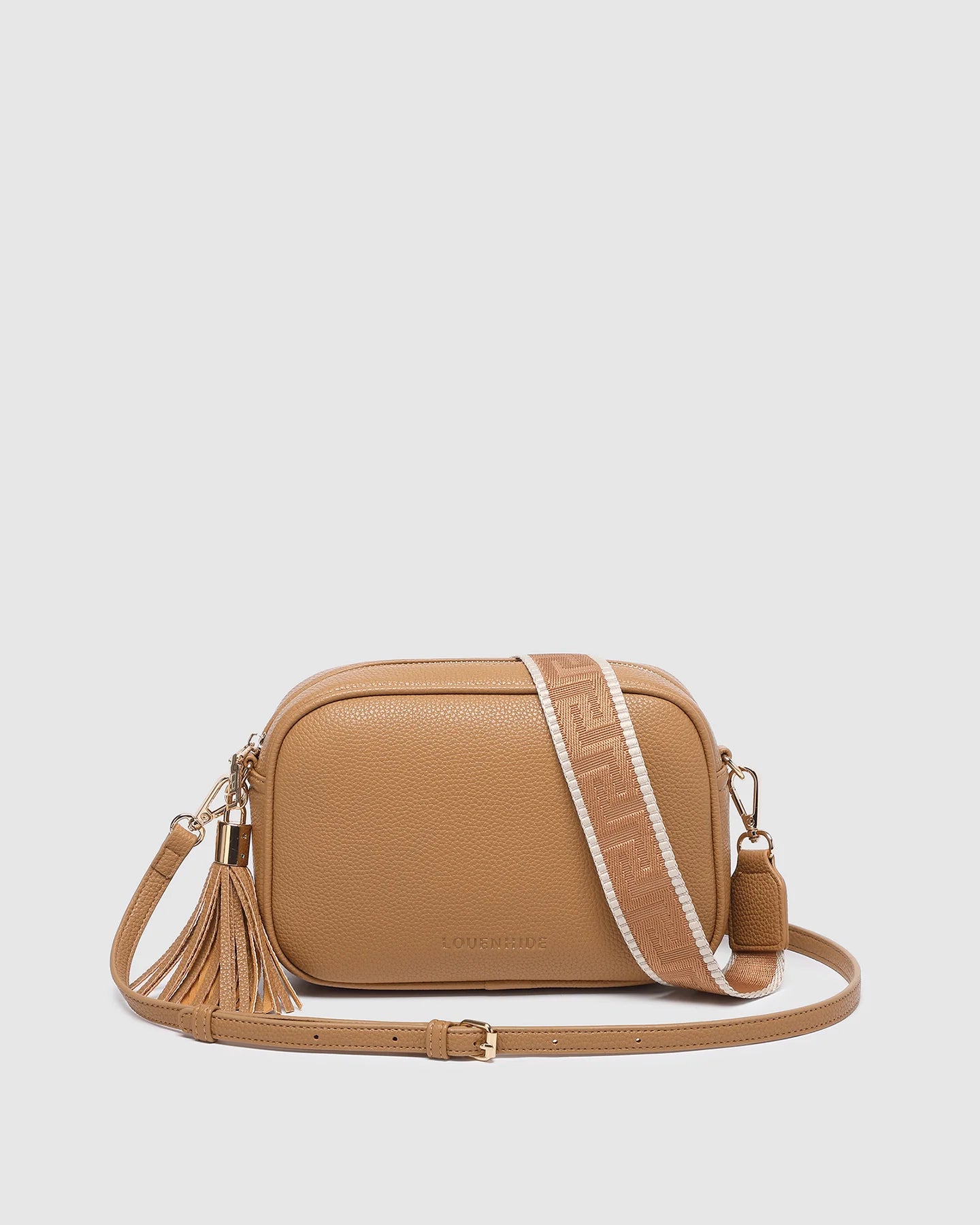 LOUENHIDE JACINTA GIA CROSSBODY BAG - CAMEL