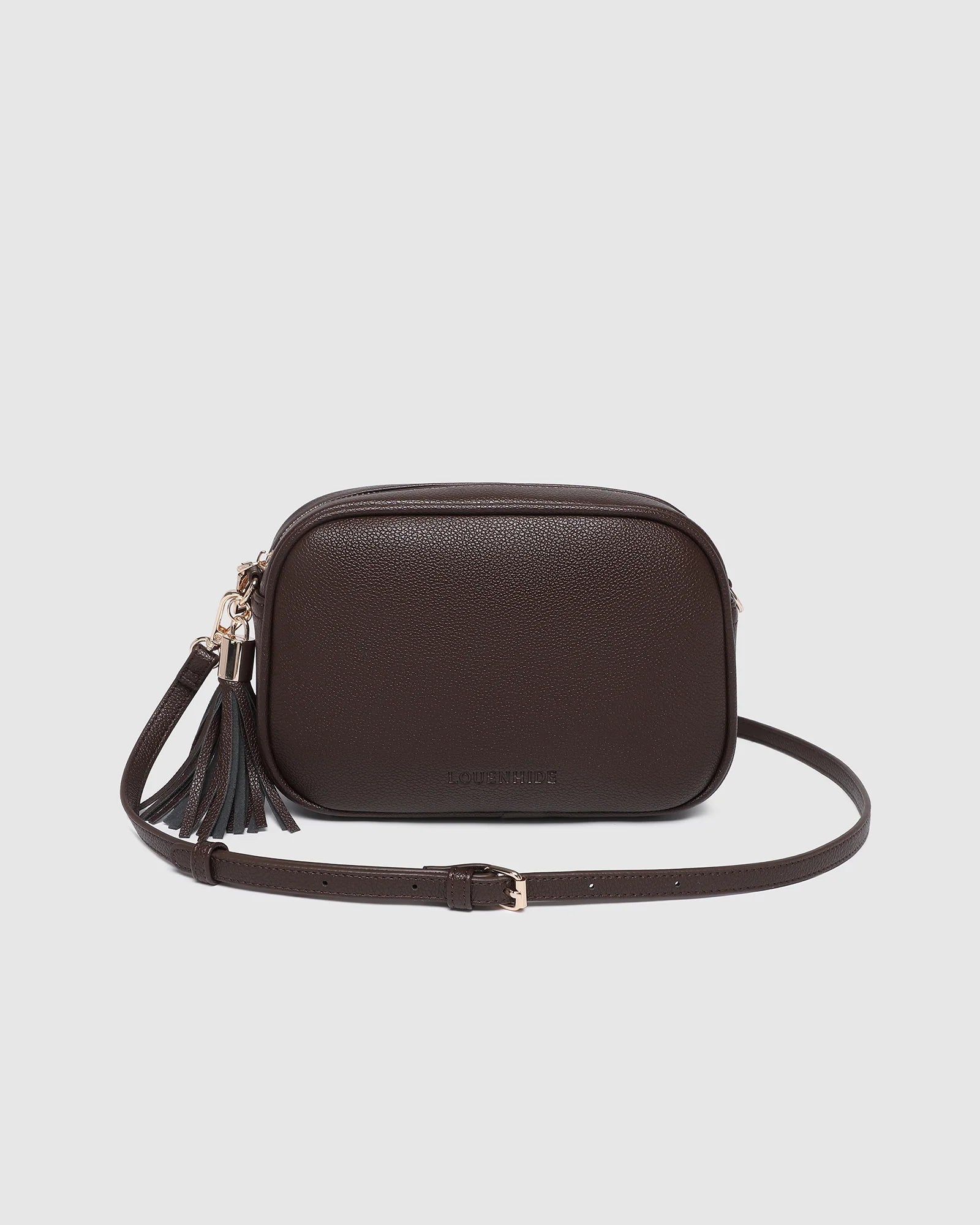 LOUENHIDE JACINTA GIA CROSSBODY BAG - CHOCOLATE