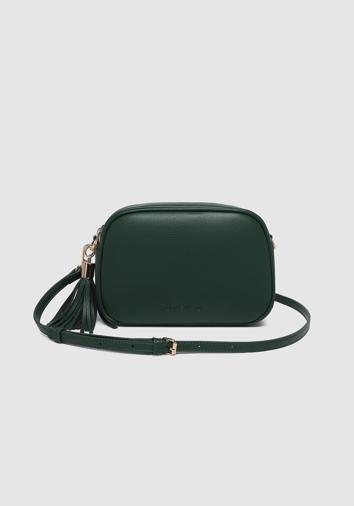 LOUENHIDE JACINTA CROSSBODY BAG - FOREST GREEN