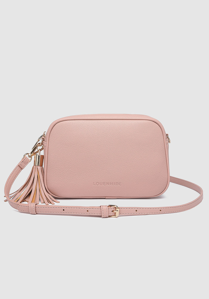 LOUENHIDE JACINTA CROSSBODY BAG - DUSTY PINK